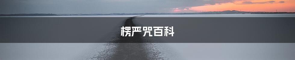 楞严咒百科