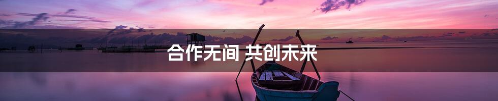 合作无间 共创未来