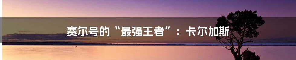 赛尔号的“最强王者”：卡尔加斯