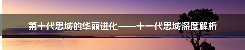 第十代思域的华丽进化——十一代思域深度解析