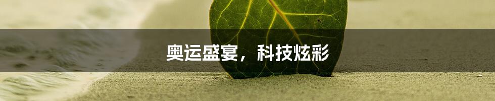 奥运盛宴，科技炫彩