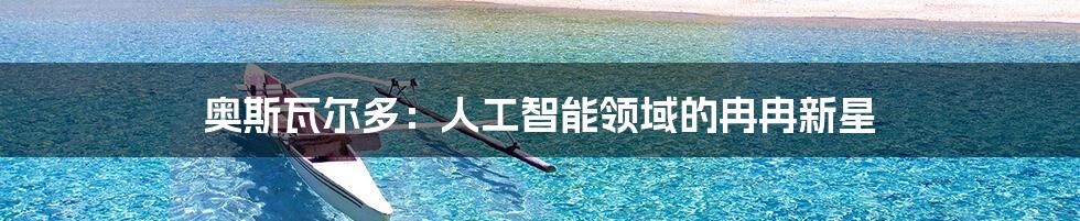 奥斯瓦尔多：人工智能领域的冉冉新星