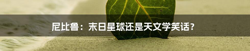 尼比鲁：末日星球还是天文学笑话？