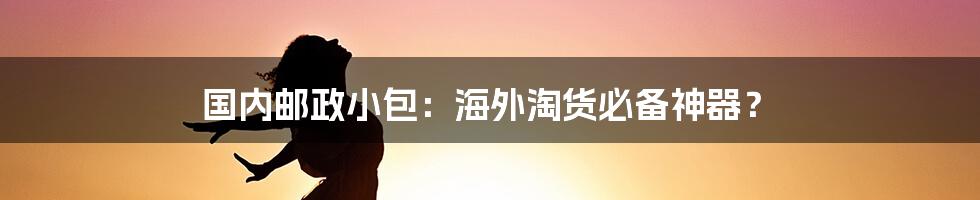 国内邮政小包：海外淘货必备神器？