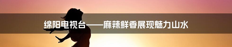 绵阳电视台——麻辣鲜香展现魅力山水