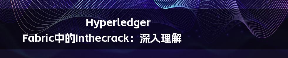 Hyperledger Fabric中的Inthecrack：深入理解